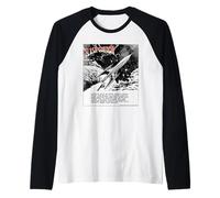 Flash Gordon Space Ship in Orbit Retro Comic Raglan Baseball Tee