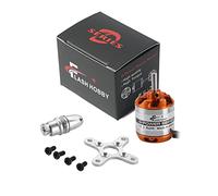 FLASH HOBBY D2836 880KV 2-4S Brushless Outrunner Motor for Rc Multicopter Airplane Helicopter (880kv)