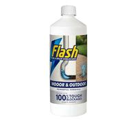 Flash Indoor & Outdoor Sink and Drain Unblocker, 1 Litre, Dissolves Clogs, Safe for All Pipes, Powerful formula (1 x 1 Litre)
