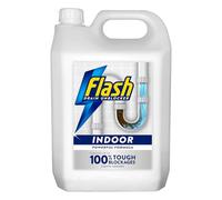 Flash Indoor Sink and Drain Unblocker, 5 Litre, Powerful Formula, Removes Tough Blockages