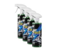 Flash Insect Bug Remover Spray Powerful Car Cleaner For Tar & Bugs 4X500Ml