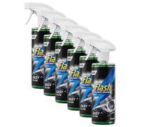 Flash Insect Bug Remover Spray Powerful Car Cleaner For Tar & Bugs 6X500Ml