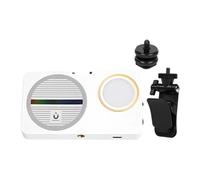 Flash Lite Halo Beam - Ultra Slim Design with Strong Grip | Rechargeable Led Ring, Pocket-Sized Brightness Booster & Easy Clip-On Fixture for Outdoor, Recording, Makeup and Live Broadcast