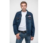 Flash Logo Denim Jacket David Bowie Blue XXL