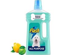 Flash Multi-Surface Cleaner Liquid | All Purpose Floor, Kitchen & Bathroom Cleaner (Flash All-Pawpose Floor Cleaner Citrus Scent 1L)