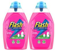 flash multi surface gel cleaner cherry blossom 600ml x 2