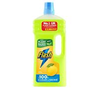Flash Multipurpose Floor Liquid Cleaner Crisp Lemon 1.2L(Pack of 6)