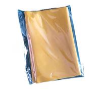 Flash Paper Magic Props for Stage & Tricks - Odorless, Smoke-Free, Fast Burning Flame Effect, pack of 50 (Yellow Cotton Pulp,50cm*20cm)