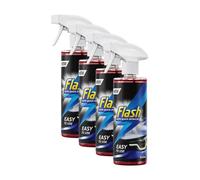 Flash Quick Detailer Spray Car Cleaner Protects & Restores Paint 4X500Ml