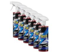 Flash Quick Detailer Spray Car Cleaner Protects & Restores Paint 6X500Ml