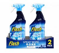 Flash Sparkling Home Spray Wipe Done NORDIC SKY Limited Edition ALL PURPOSE CLEANER Spray 800ml x 2 Pack