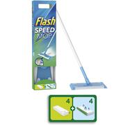 Flash Speed Mop Floor Cleaner Starter Kit, Spray Mop, All-In-One Floor Mopping System (4 Wet + 4 Dry Pads)