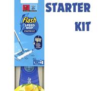 Flash Speedmop Start Kit with Wet Refills - Blue