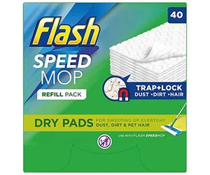Flash Speedmop Dry Refill Pads 40ct