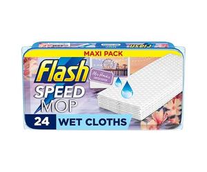 Flash Speedmop Floor Cleaner Mrs Hinch's Wet Refills x24 - Midsummer Memories
