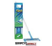 Flash Speedmop Starter Kit, Mop + 12 Absorbing Refill Pads, Lemon