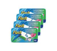 Flash Speedmop, Wet Cloth Refills,Cleaner,Wild Orchid 96 Count (24 x 4)