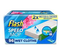 Flash Speedmop Wet Cloth Refills Floor Cleaner Lemon 96 Count (24 x 4)