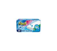 Flash Speedmop Wet Cloth Refills, Pink Edition, Flash Speed Mop, Floor Cleaner Mop, Orchid, 96 Wipes (24 x 4), Flash Floor Cleaner, Floor Wipes Large