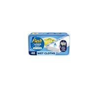 Flash Speedmop Wet Floor Cleaning Wipes, 48 Cloths (24x2), Antibac