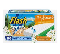 Flash Speedmop Wet Floor Cleaning Wipes x96, Flash Speed Mop Refill Wipes,