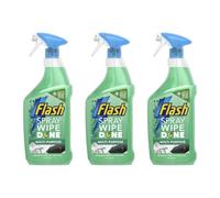 Flash Spray Wipe Done Apple Blossom Anti Bacterial Cleaning Spray 800 Ml - Pack Of 3