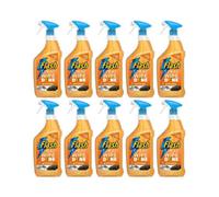 Flash Spray Wipe Done Kitchen Bright Mandarin 800Ml - Pack Of 10