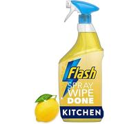 Flash Spray Wipe Done Kitchen Crisp Lemon 800ml