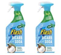 Flash Spray Wipe Done Multi-Purpose Home Cleaner 800ml X2 - Fast-Acting Surface Spray for Kitchen, Bathroom, Living Room, Countertops, Glass, and Daily Household Cleaning