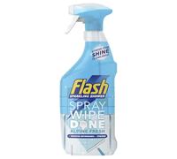 Flash Spray Wipe Done Shower Spray 800ml - Alpine Fresh Bathroom Cleaner for Quick, Streak-Free Cleaning, Removes Soap Scum, Limescale & Grime Effortlessly
