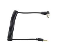 Flash Sync Cable Extended Coiled Cable for Camera Flash Trigger 100cm for Professional Photography Enthusiasts