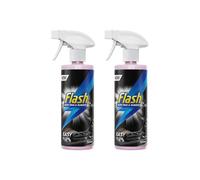 Flash Trim & Rubber Care Dashboard Bumper Protector & Cleaner Spray 2X500Ml