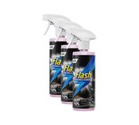 Flash Trim & Rubber Care Dashboard Bumper Protector & Cleaner Spray 3X500Ml