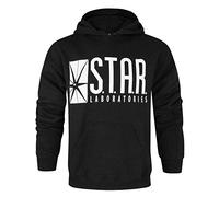 Flash TV Star Laboratories Men's Hoodie Black
