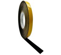 FlashBack 1mm Thick - Black Self-Adhesive EPDM Neoprene Substitute Sponge Strip (15mm Wide)