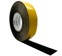 FlashBack 1mm Thick - Black Self-Adhesive EPDM Neoprene Substitute Sponge Strip (50mm Wide)