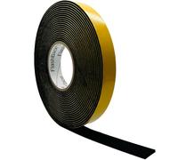 FlashBack 3mm Thick - Black Self-Adhesive EPDM Neoprene Substitute Sponge Strip (25mm wide)
