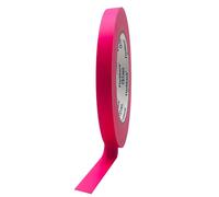 FlashBack Dayglo Fluorescent UV Blacklight Cloth Tape - Hula Hoop & Stage Grip - 12mm x 22.8 m (25 yd / 75 ft) rolls (Pink)