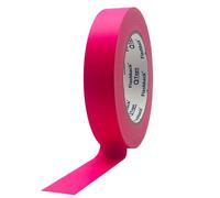 FlashBack Dayglo Fluorescent UV Blacklight Cloth Tape - Hula Hoop & Stage Grip - 24mm x 22.8 m (25 yd / 75 ft) (Pink)