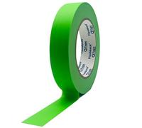FlashBack Dayglo Fluorescent UV Blacklight Cloth Tape - Hula Hoop & Stage Grip - 24mm x 22.8 m (25 yd / 75 ft) (Green)