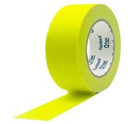 FlashBack Dayglo Fluorescent UV Blacklight Cloth Tape - Hula Hoop & Stage Grip - 48mm x 22.8 m (25 yd / 75 ft) rolls (Yellow)