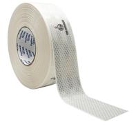 FlashBack ECE104 Reflective 50mm Wide Conspicuity Tape - HGV, Truck, Trailer etc (White, 50mm x 10m)