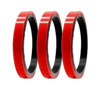 FlashBack High-Tack Clear Double-Sided Tape - Indoor Use for LED Strips, Displays & Light-Duty Bonding (3 Roll Pack - 12mm x 5 Metres)