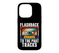 Flashback to the Phat Tracks 90s Hip Hop Case for iPhone 14 Pro