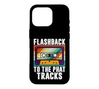 Flashback to the Phat Tracks 90s Hip Hop Case for iPhone 16 Pro