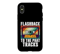 Flashback to the Phat Tracks 90s Hip Hop Case for iPhone X/XS