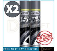 Flashcar Fastcar 2 X Car-Pride Tyre Shine 300Ml - Leaves A Long-Lasting Wet Look To Tyres