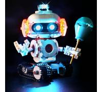 flashebrick LED Light Kit for Lego Creator 3 in 1 Space Robot 31164 - Compatible with Lego Space Robot Building Set, Lighting for 31164 Model (NOT Included The Building Set)