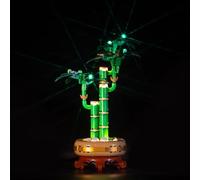 flashebrick LED Light Kit for Lego Lucky Bamboo 10344, LED Lighting Accessories Compatible with Lego Fortune Bamboo, Lighting Set for Botanicals baoboo plant Model (No Model Only Light)