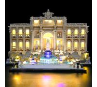 flashebrick LED Light Kit for Lego Trevi Fountain 21062 - Compatible with Lego Architecture Rome Building Set, Lighting for Fountain Model (NOT Included The Building Set), Standard Version